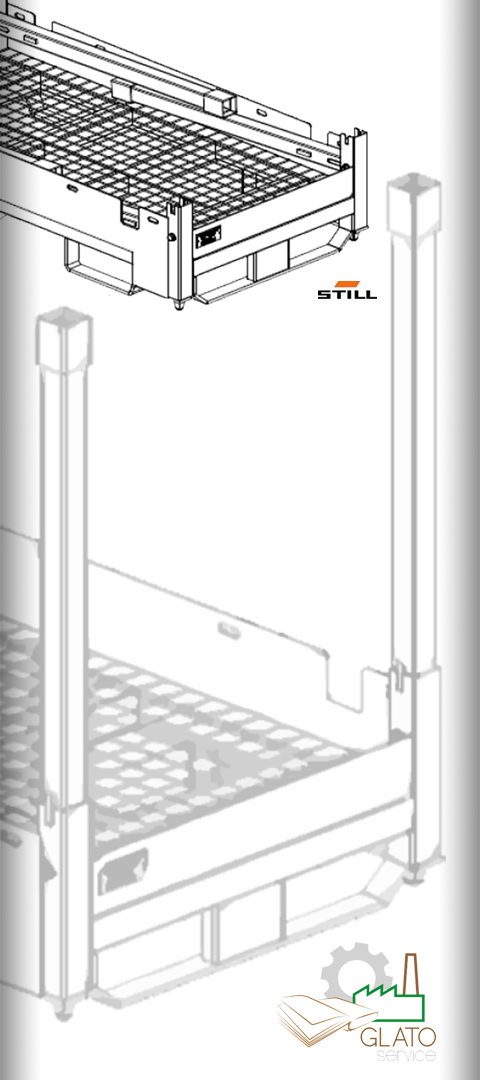 GLATOservice for STILL Chassis - Axonometric Draw